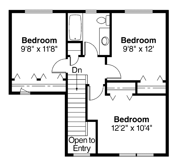 Traditional Level Two of Plan 69158