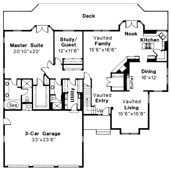 Traditional Level One of Plan 69171