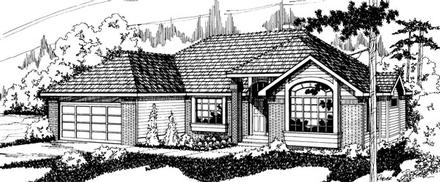 House Plan 69185 Elevation