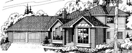 House Plan 69194 Elevation