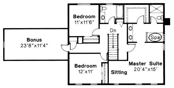 Colonial Level Two of Plan 69231