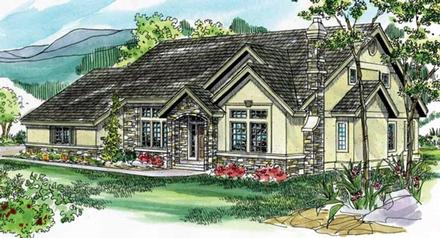 House Plan 69232 Elevation