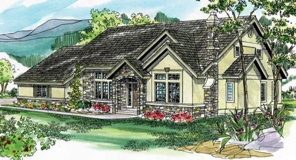 House Plan 69232 Elevation