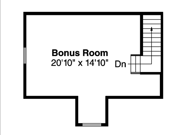 Bungalow Country Level Two of Plan 69268