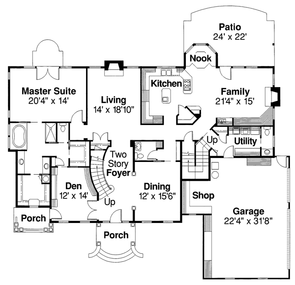 Colonial Country Level One of Plan 69291