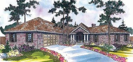 House Plan 69297 Elevation