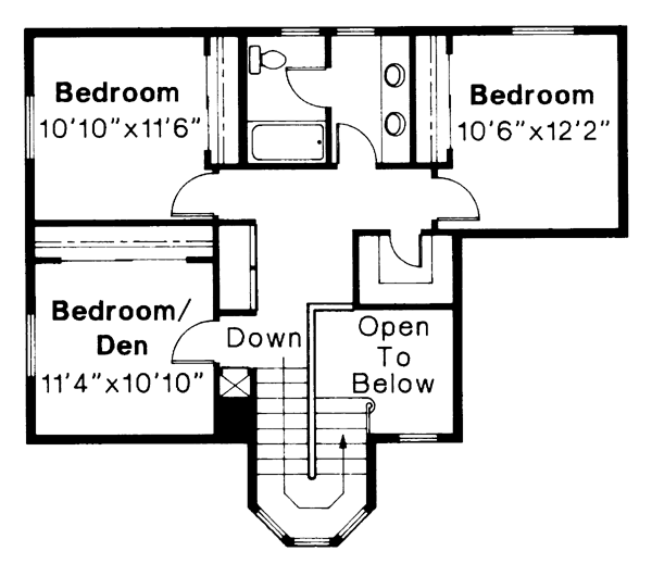 Mediterranean Level Two of Plan 69311