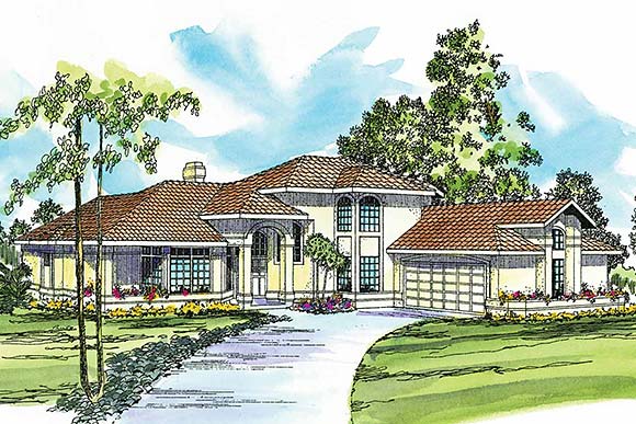 House Plan 69335 Elevation