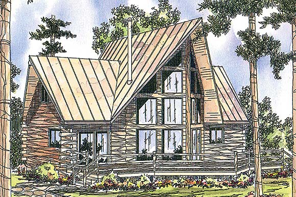 House Plan 69356 Elevation