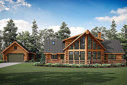 House Plan 69362 Elevation