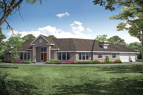 House Plan 69380 Elevation