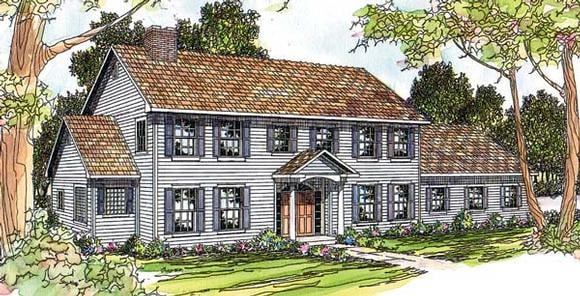 House Plan 69386 Elevation