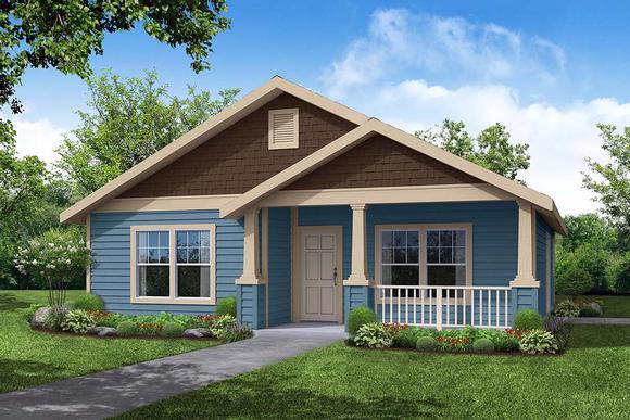 House Plan 69411 Elevation