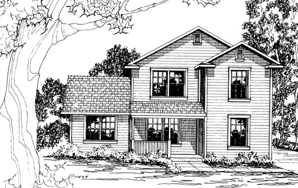 Plan 69414 | Country Style with 3 Bed, 1.5 Bath