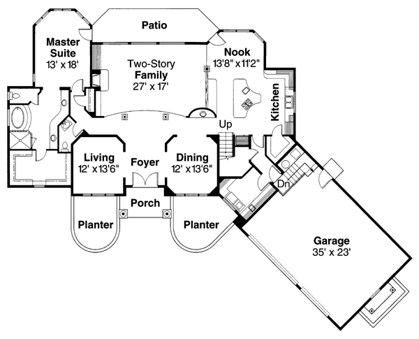 Mediterranean Level One of Plan 69429