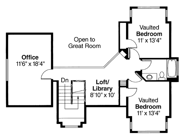 Contemporary Level Two of Plan 69447