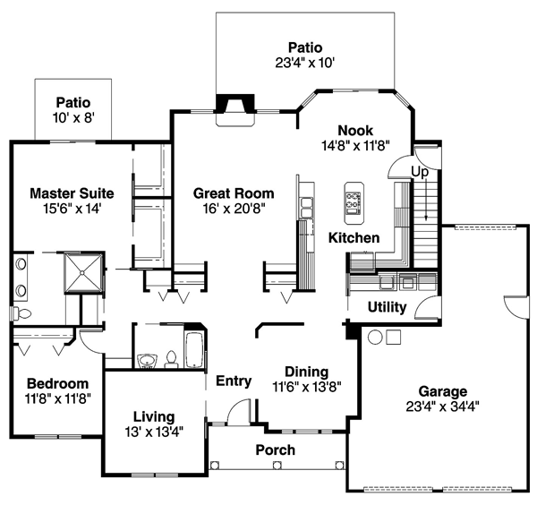 Traditional Level One of Plan 69454