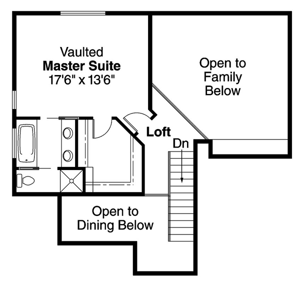 Cottage Country European Level Two of Plan 69464