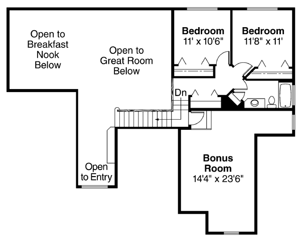 Traditional Level Two of Plan 69466