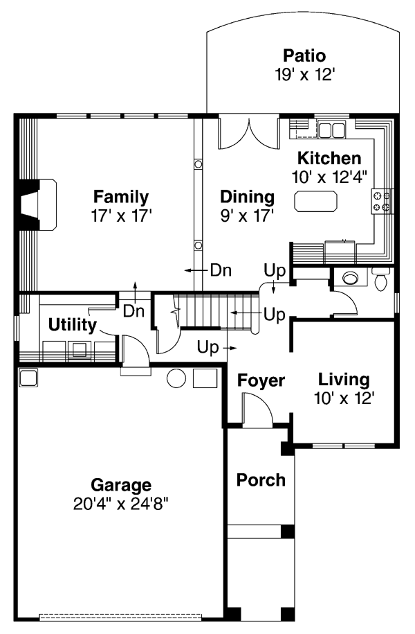 Mediterranean Traditional Level One of Plan 69472