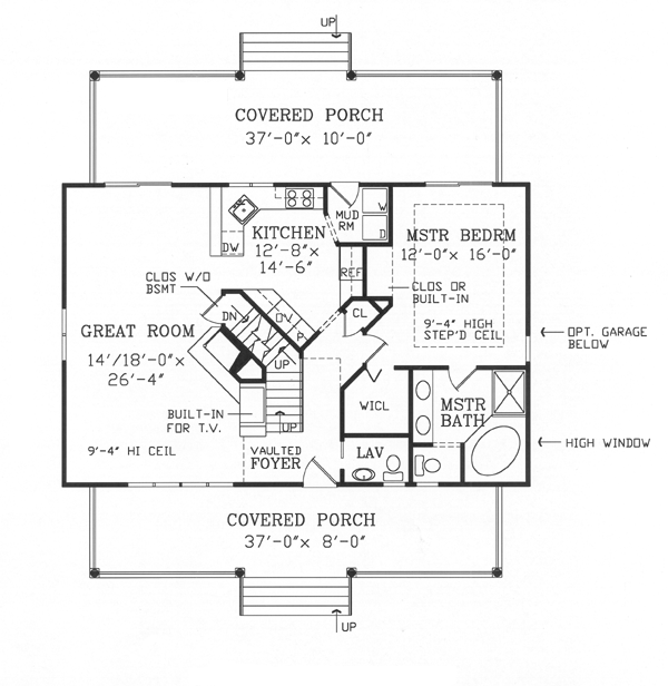 Cape Cod Country Level One of Plan 69506