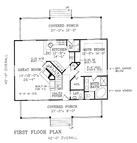 Cape Cod Country Level One of Plan 69515