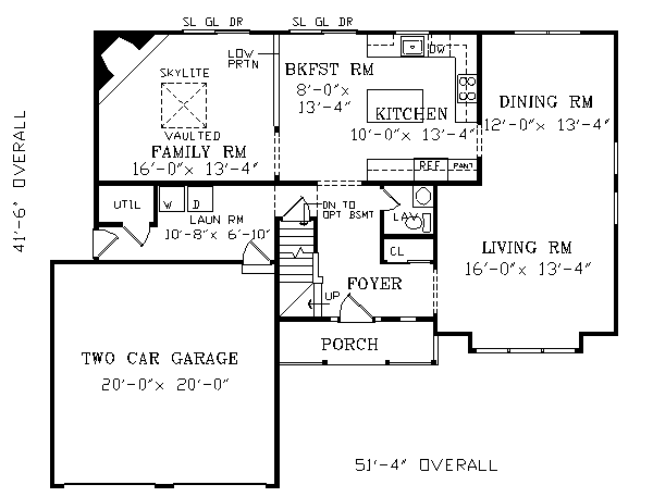 Contemporary Level One of Plan 69519