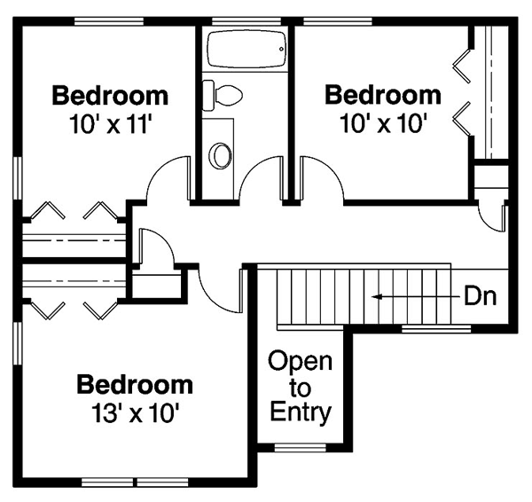 Contemporary Level Two of Plan 69616