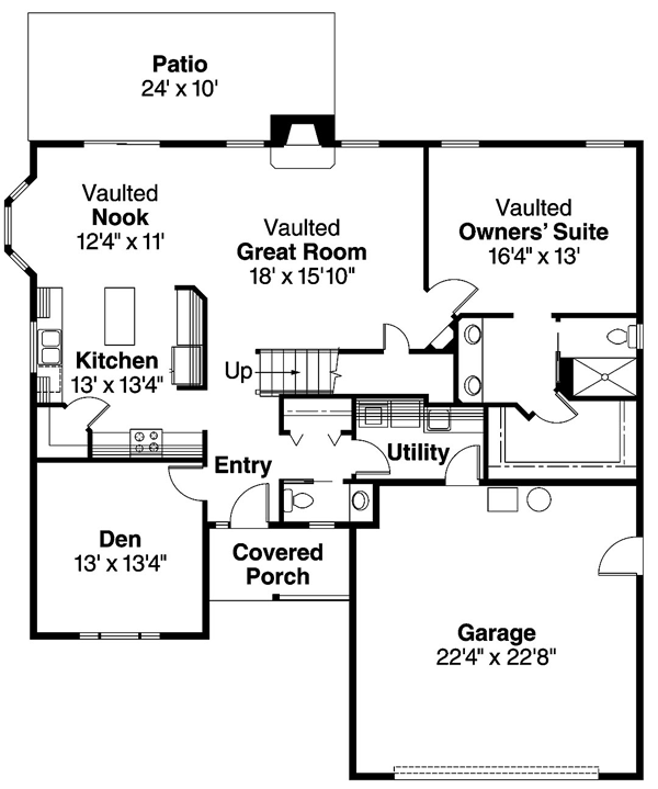 Traditional Level One of Plan 69619