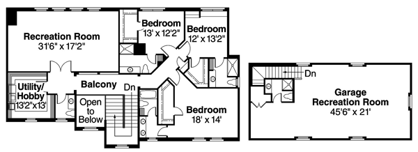 Southwest Level Two of Plan 69624