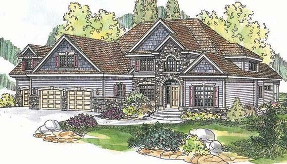 House Plan 69682 Elevation