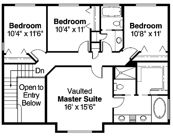 Country One-Story Level Two of Plan 69706