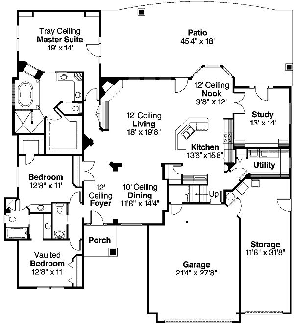 Traditional Level One of Plan 69715