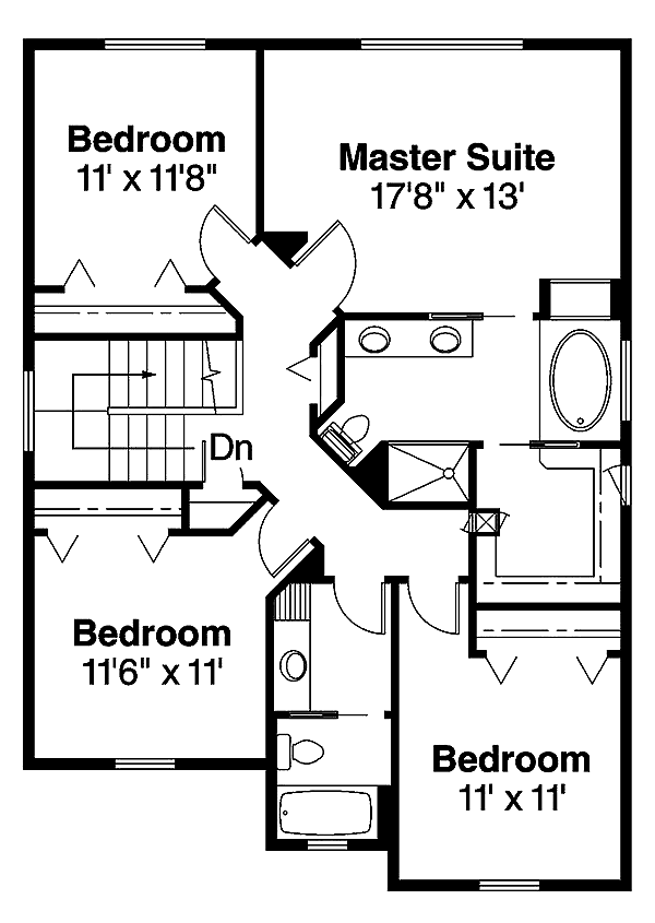 Country Traditional Level Two of Plan 69732