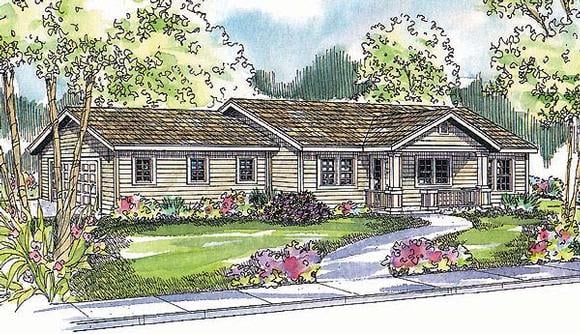 House Plan 69742 Elevation