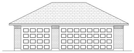 Garage Plan 69905 - 3 Car Garage Elevation