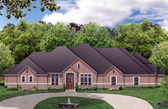 House Plan 69926 Elevation