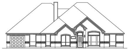 Traditional Elevation of Plan 69931