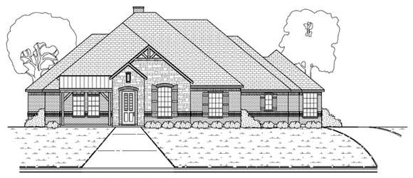 House Plan 69933 Elevation