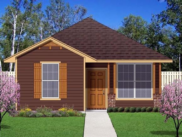 House Plan 69938 Elevation