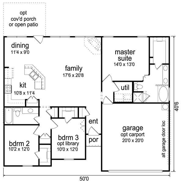 Contemporary Level One of Plan 69944