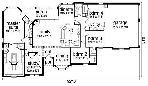 European Traditional Level One of Plan 69950