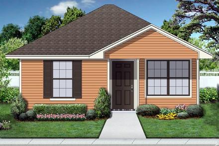 House Plan 69980 Elevation