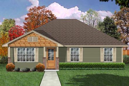 House Plan 69986 Elevation