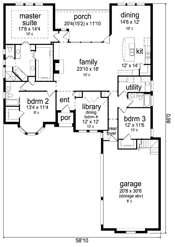 European Traditional Level One of Plan 69997