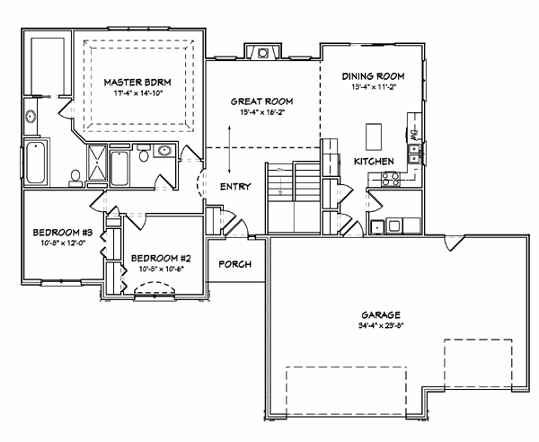 Traditional Level One of Plan 70135