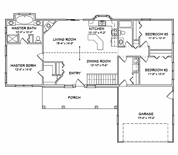 Traditional Level One of Plan 70138