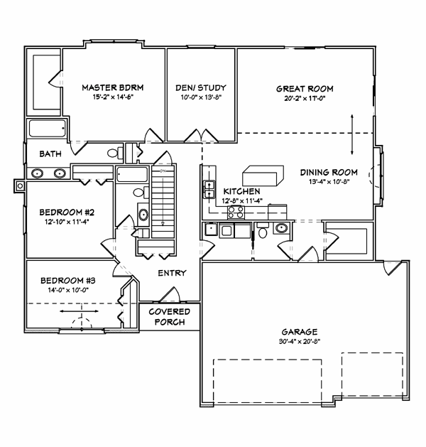 Traditional Level One of Plan 70142