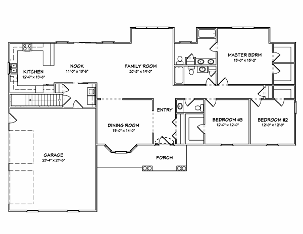 Traditional Level One of Plan 70188