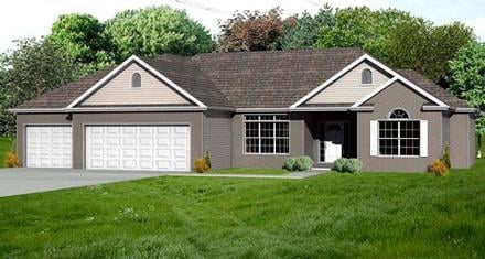 House Plan 70301 Elevation